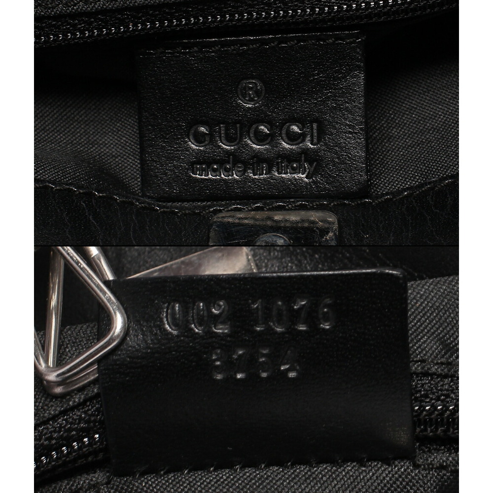 Gucci black GG monogram canvas tote bag - Picture 4 of 6